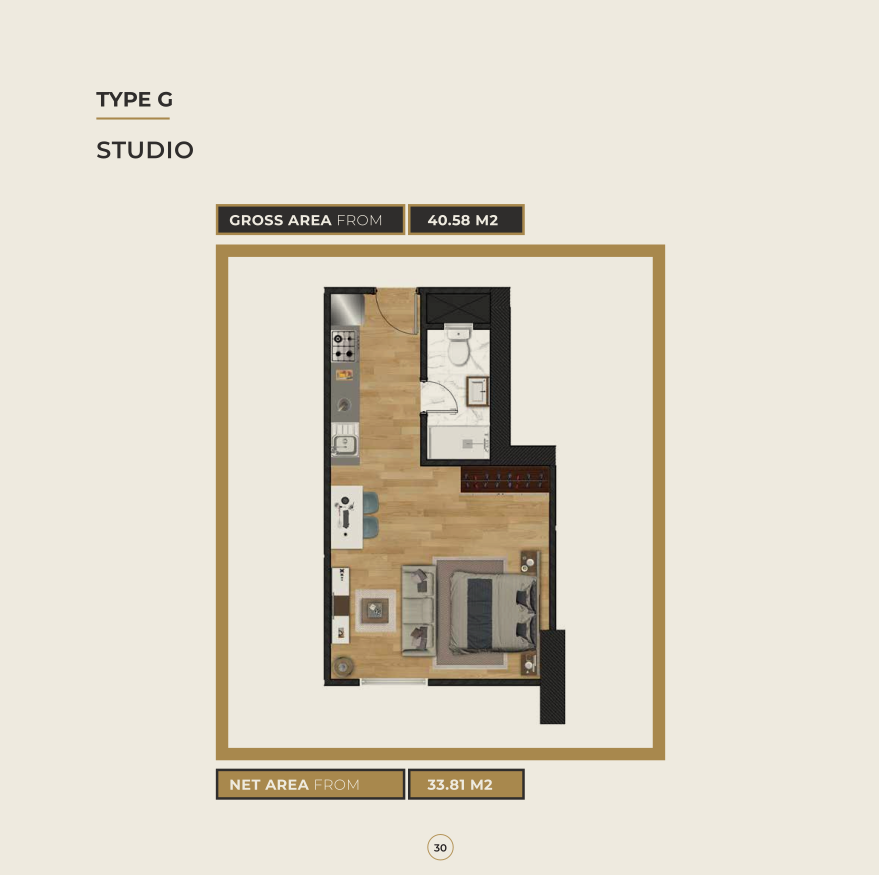 Studio Floor Plan